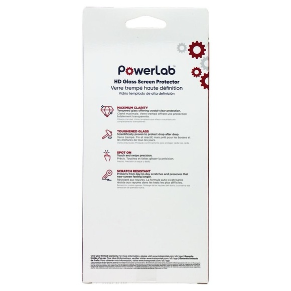 PowerLab HD Glass Screen Protector for Apple iPhone 11 - Picture 2 of 8